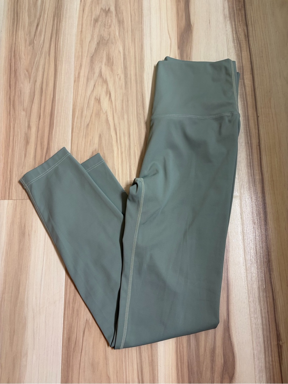 Olive High-Rise Performance Leggings